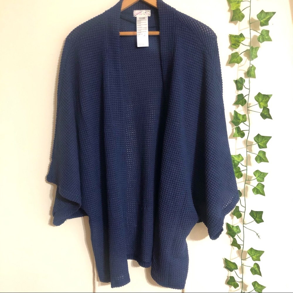 Free People Caravan Waffle Knit Kimono - Picture 5 of 10